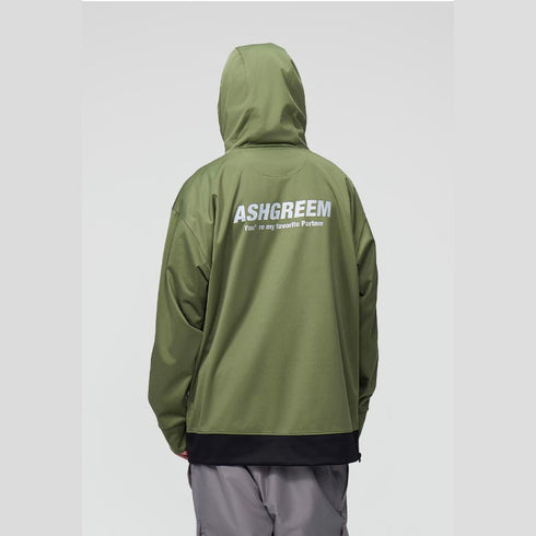【10月上旬発送予定】 ASHGREEM アッシュグリーム ボンディングレイヤパーカー AGAP-3802